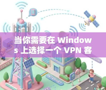 当你需要在 Windows 上选择一个 VPN 客户端时,以下是一些推荐的高质量 VPN 软件,这些 VPN 都具有良好的安全性和可靠性 当你需要在 Windows 上选择一个 VPN 客户端时,以下是一些推荐的高质量 VPN 软件,这些 VPN 都具有良好的安全性和可靠性