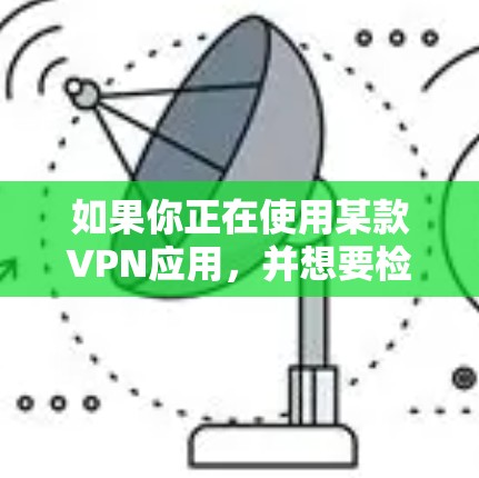 如果你正在使用某款VPN应用，并想要检查或更新到最新版本，可以按照以下步骤操作
