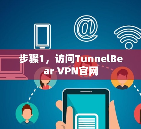 步骤1，访问TunnelBear VPN官网