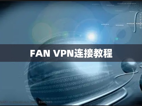 FAN VPN连接教程