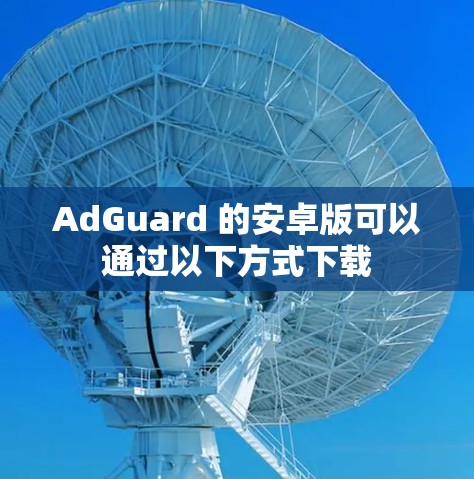 AdGuard 的安卓版可以通过以下方式下载