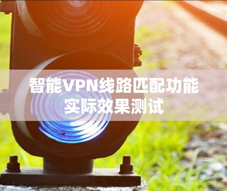 智能VPN线路匹配功能实际效果测试 智能VPN线路匹配功能实际效果测试