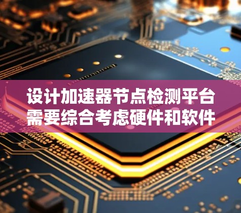 设计加速器节点检测平台需要综合考虑硬件和软件的多个方面，确保其高效、可靠地监测和预警。以下是一个有条理的设计方案